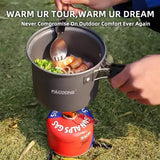 NNEOBA Camping Cookware Set Portable