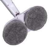 NNEOBA Wireless Electric Spin Mop Cleaner 2-in-1 Wet & Dry Floor Scrubber White