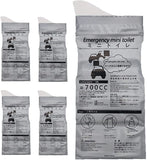 NNEOBA 4PCS Outdoor Emergency Urine Bag