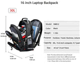 NNEOBA Travel Backpack Breathable Back Pad Black