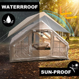 NNEOBA 10×13FT Rainfly Tarp – Waterproof Ultralight Camping Shelter for 6–8 Person