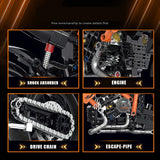 NNEOBA Racing Moto Building Blocks Set