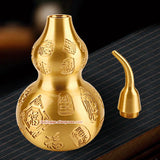 NNEOBA Feng Shui Copper Gourd Sculpture: Prosperity in Style