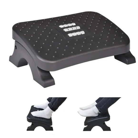NNEOBA Ergonomic Under Desk Footrest with Massage Rollers