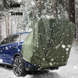 Outdoor Car Rear Tent with Canopy