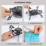 NNEOBA Strong Firepower Camping Stove