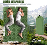 NNEOBA Double Inflatable Camping Mattress Ultralight Sleeping Pad