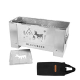NNEOBA Portable Windproof Wood Stove Camping Grill And Gas Burner