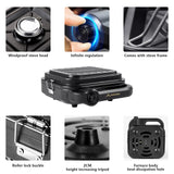 NNEOBA 4200W Camping Gas Stove Black