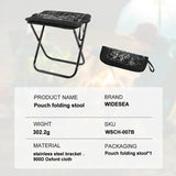 NNEOBA Camping Stool Foldable Chair Outdoor Fishing Lightweight