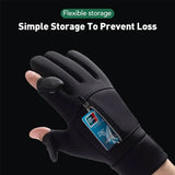 NNEOBA Gloves 2 Fingers Flipped Waterproof