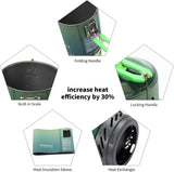 NNEOBA 2200W Outdoor Gas Cooking System Green
