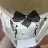 Full Face Skull Mask Helmet with Movable Jaw for Halloween & Cosplay