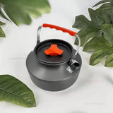 NNEOBA Pot Kettle Camping Cookware Set Grey