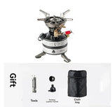 NNEOBA Mini Liquid Fuel Camping Stove 2120W Black