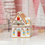 Mini Christmas Gingerbread House Spice Jar Set