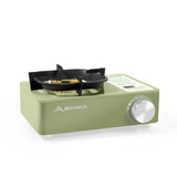 NNEOBA 5800W Camping Gas Stove High Firepower Cassette Green