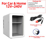 NNEOBA 4L Portable Car Refrigerator Cooler & Warmer