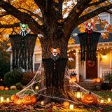 78 × 55CM Halloween Skeleton Clown Hanging Decoration
