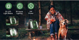 NNEOBA 20000mAh Portable Camping Fan with LED Light