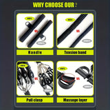 NNEOBA Pedal Tension Rope Puller Black