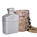 NNEOBA Titanium Camping Cooking Mess Set Grey