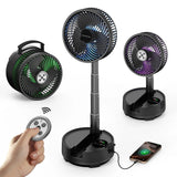 NNEOBA 20000mAh Portable Folding Fan with Remote
