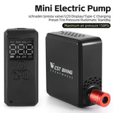 NNEOBA 150PSI Mini Electric Bike Pump