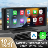 NNEOBA Universal Wireless Carplay Android Auto Car Screen