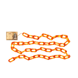 2M Halloween Plastic Chain Lights Orange 8 Modes