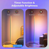 NNEOBA Smart RGB Corner Floor Lamp