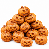 20pcs Miniature Resin Pumpkins for Halloween– 1.6 × 1.5 × 1.7CM