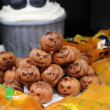 20pcs Miniature Resin Pumpkins for Halloween– 1.6 × 1.5 × 1.7CM
