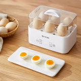 NNEOBA Multi-Function Electric Egg Cooker: Boil, Steam, and Omelette Maker