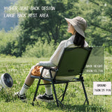 NNEOBA Folding Lounge Camping Chair Kemit Style Green