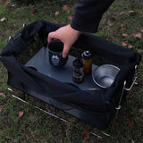 NNEOBA Outdoor Tactical Camping Storage Basket Black