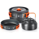 NNEOBA Outdoor Camping Cookware Set Orange