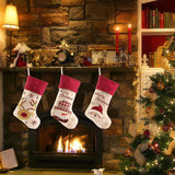 NNEOBA Set of 3 Festive Christmas Stocking Socks