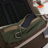 NNEOBA Lightweight 35L Hiking Backpack Breathable Camping Green