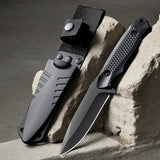 NNEOBA High-Hardness Camping Knife Black