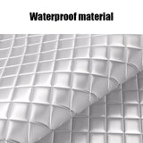 NNEOBA Magnetic Car Windshield Cover Winter Snow And Ice Guard Silver