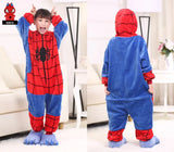 NNEOBA Spider-Man Coral Fleece Kids Pajamas