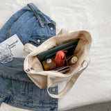 NNEOBA Womens Canvas Tote Bag Large Casual Shoulder Bag