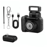 NNEOBA Mini Camera with Flash Lamp Black