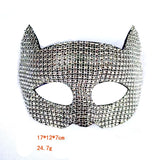 Shiny Cat Ear Masks Cosplay Halloween Party Costume Accessories Long Gloves Sexy Bling Kitten Half Masks