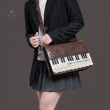 NNEOBA Vintage Piano Crossbody Bag