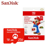 56GB microSD EXPRESS Memory Card, C10 U3 for Professional Nintendo Switch 2