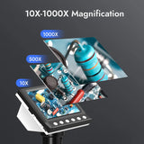 NNEOBA Digital Microscope for Soldering (1000X 1080P)