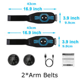 NNEOBA Smart EMS Arm Muscle Trainer Blue