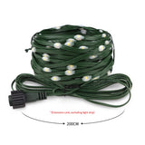 100M 800-LED Warm White Christmas String Lights – 24V IP65 Waterproof
